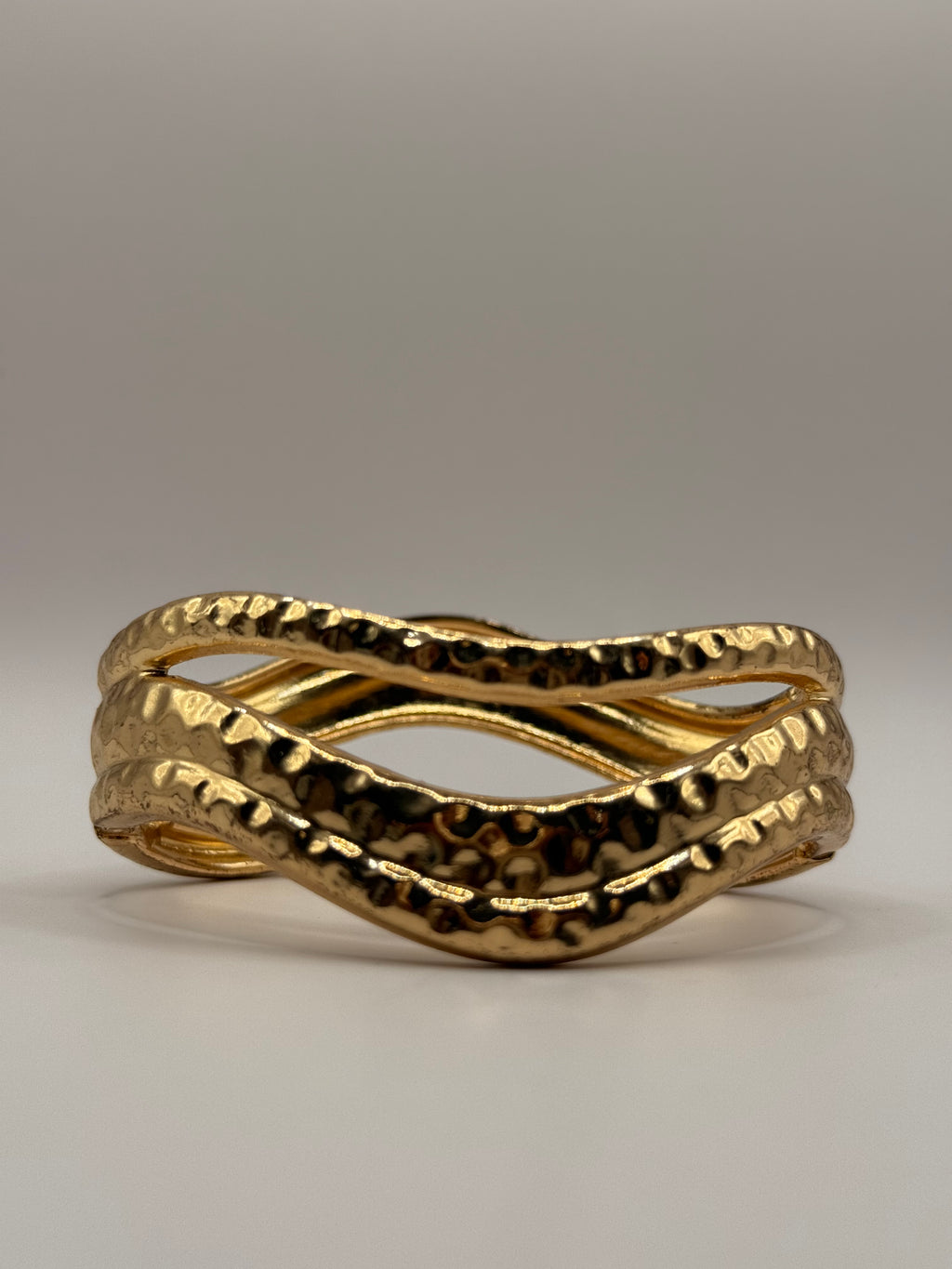 Golden Wave Bangle