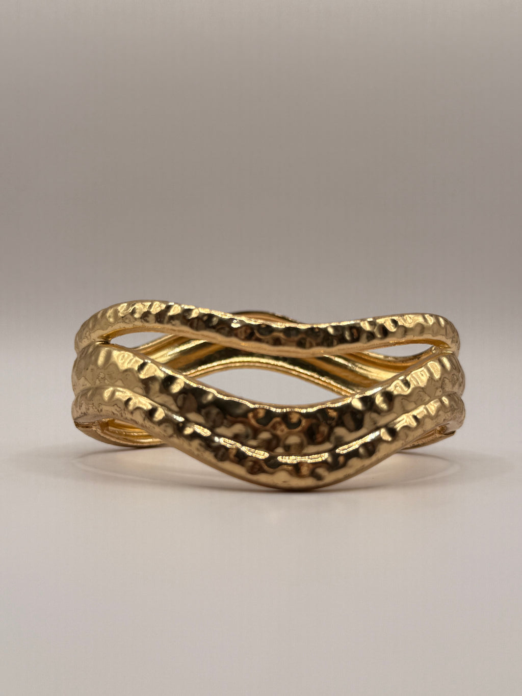 Golden Wave Bangle