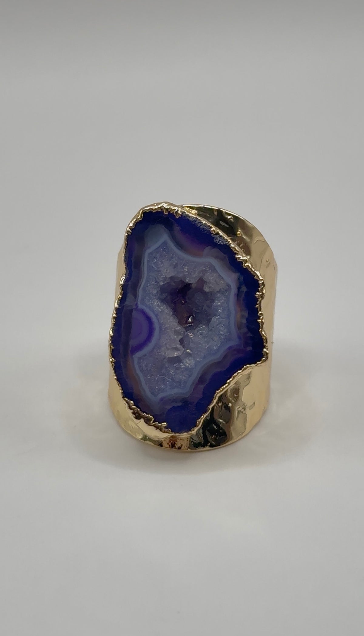 Istanbul Midnight Stone Ring