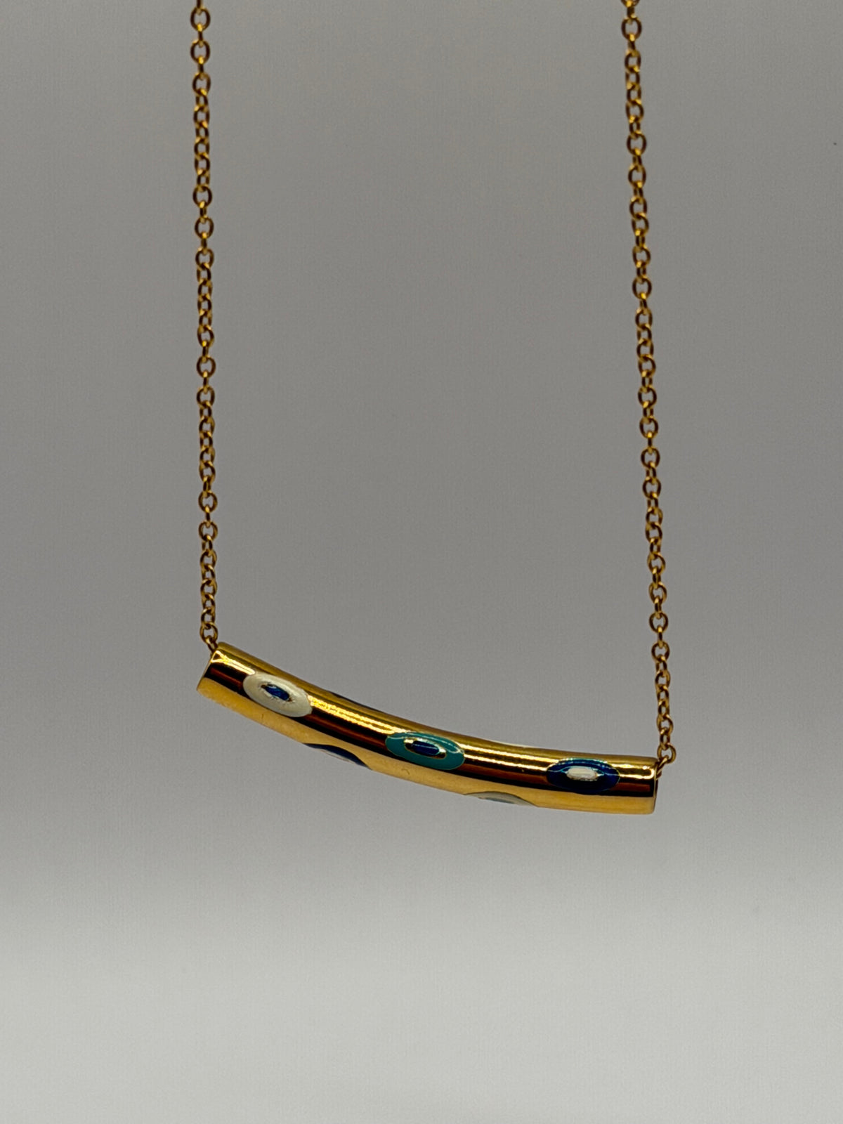 Nazar Bar Necklace