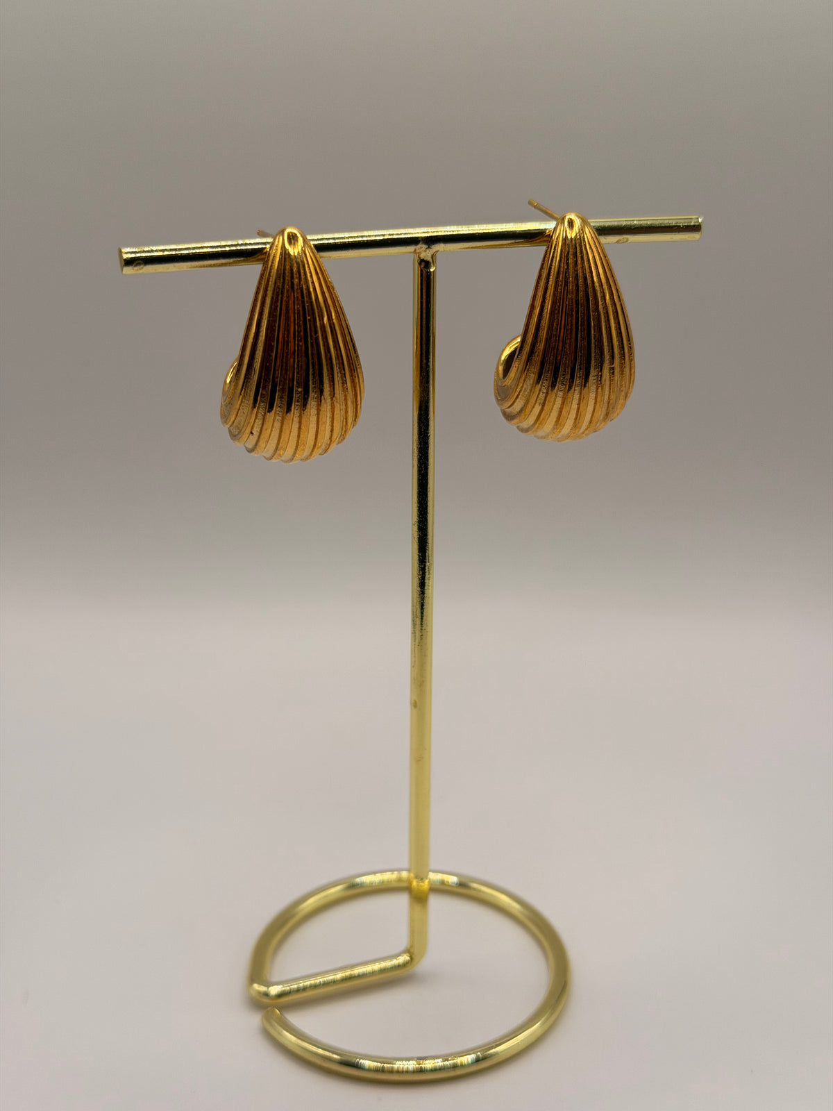 Textured Drop Earrings