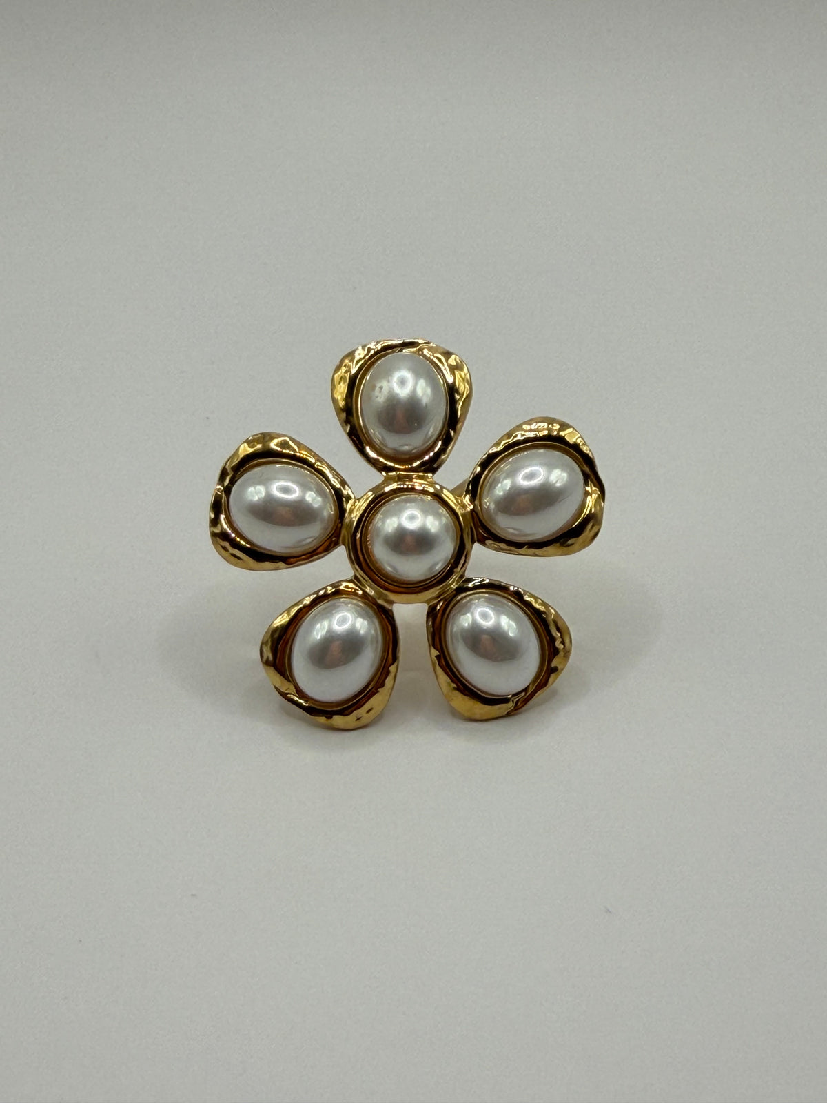 Pearl Flower Ring