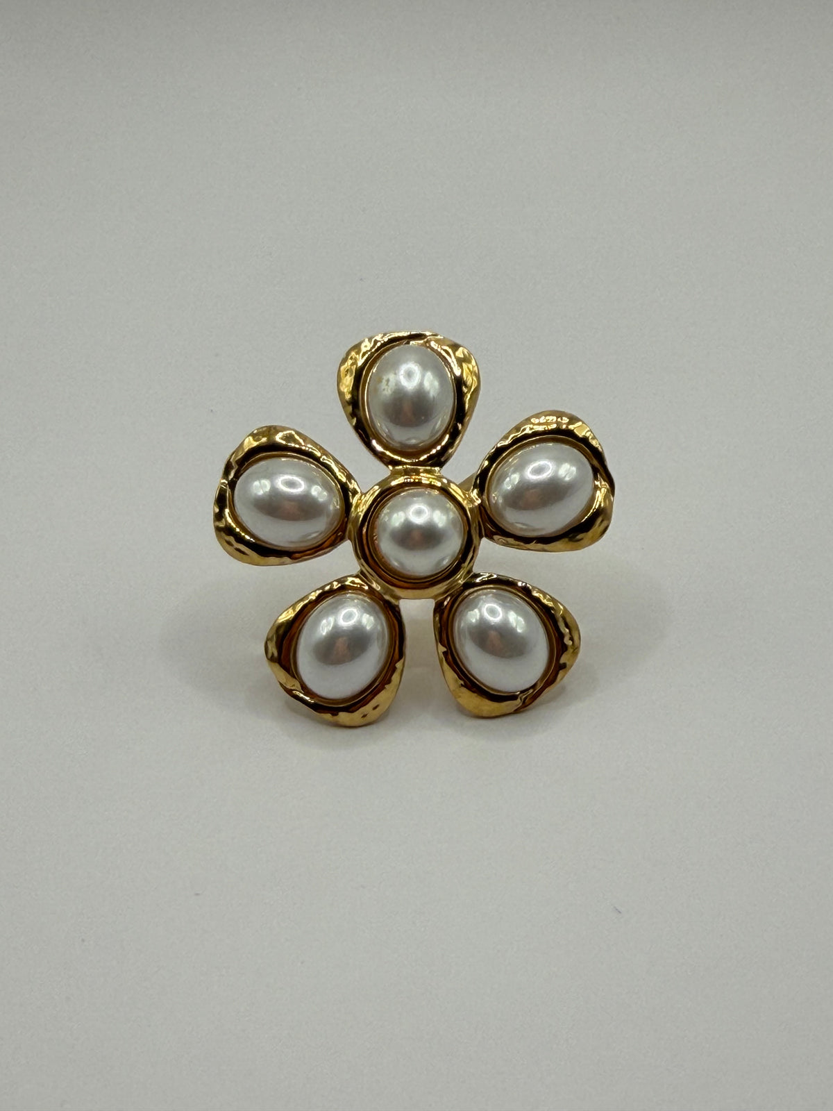 Pearl Flower Ring